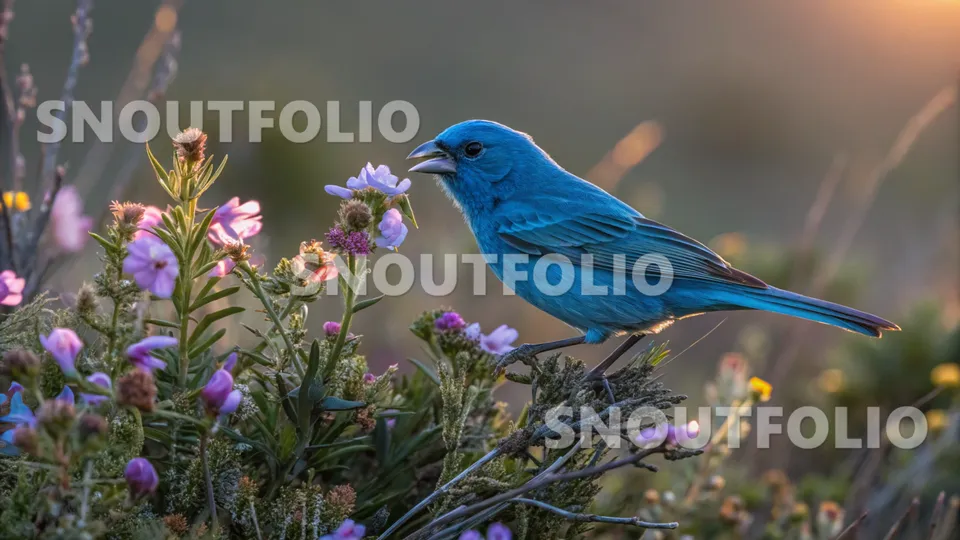 Quiet Aura of the Blue Spark Canary