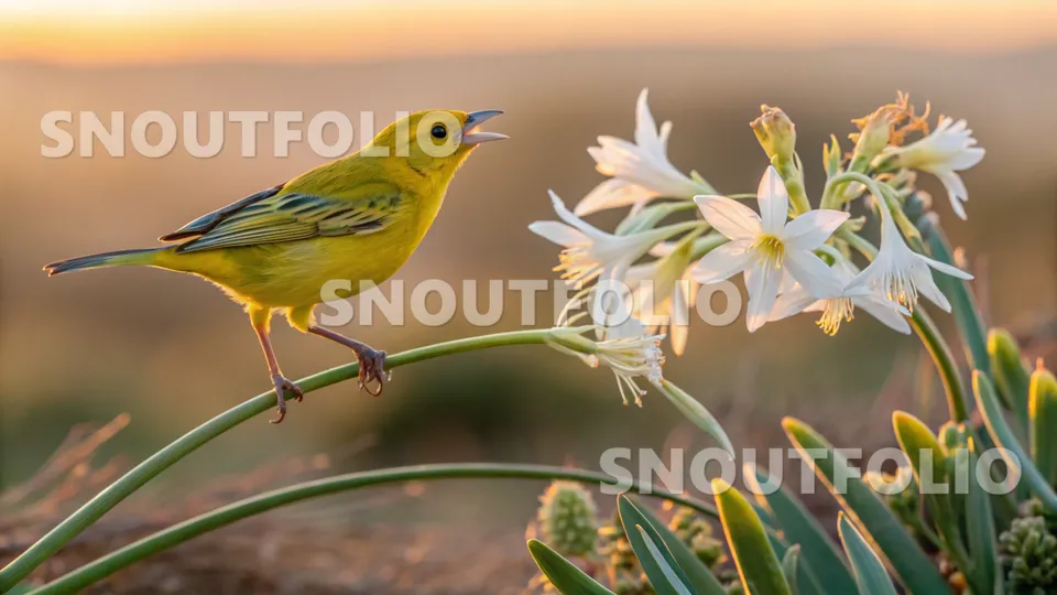 Witty Glimpse of the Sapphire Spark Canary