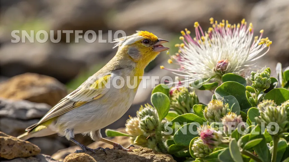 Gentle Memory of the Yellow Crest Canary