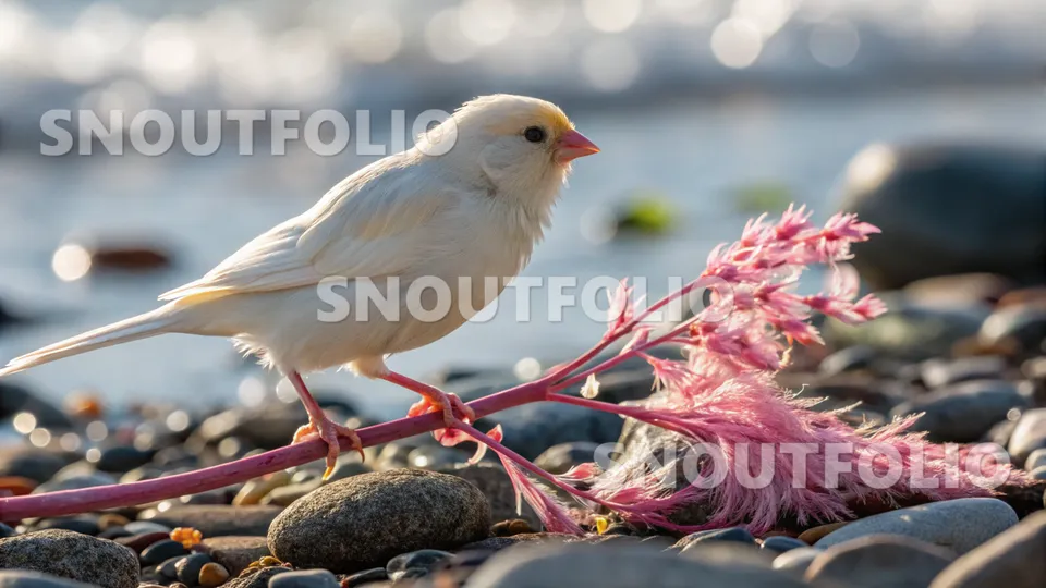 Elegant Glimpse of the Satinette Canary
