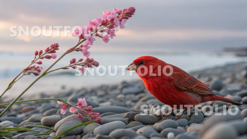 Faithful Companion of the Red Veil Canary