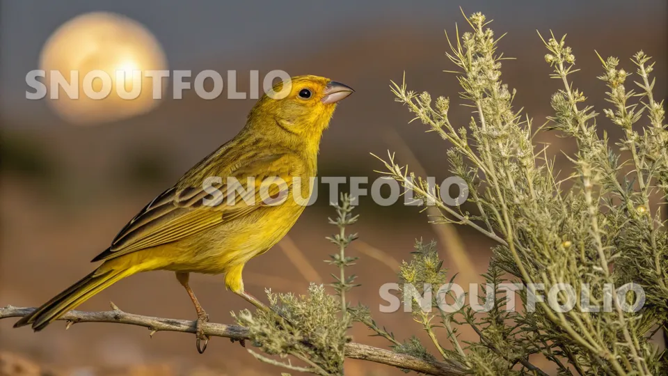 Mighty Wanderer of the Golden Sparkle Canary