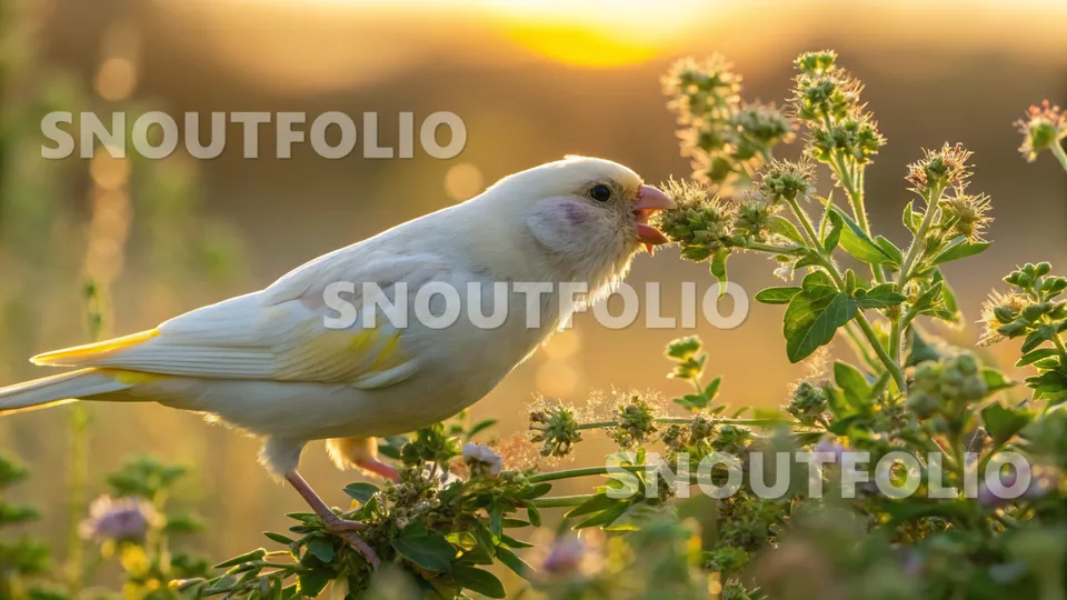 Curious Journey of the White Mosaic Canary