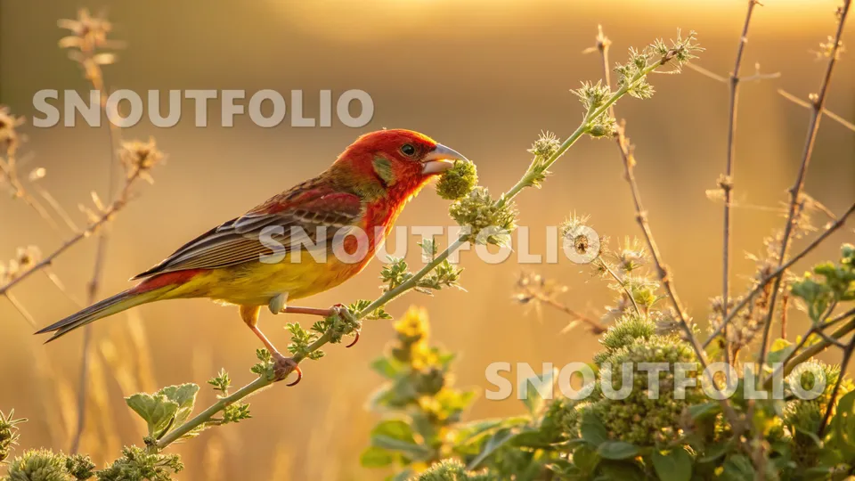 Charming Journey of the Red Factor Mosaic Canary
