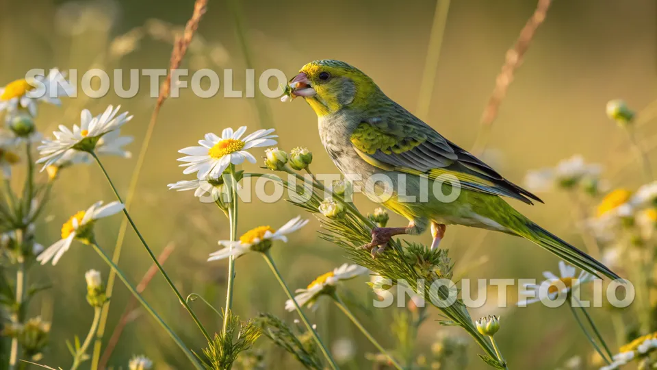 Bright Whiff of the Green Agate Mosaic Canary