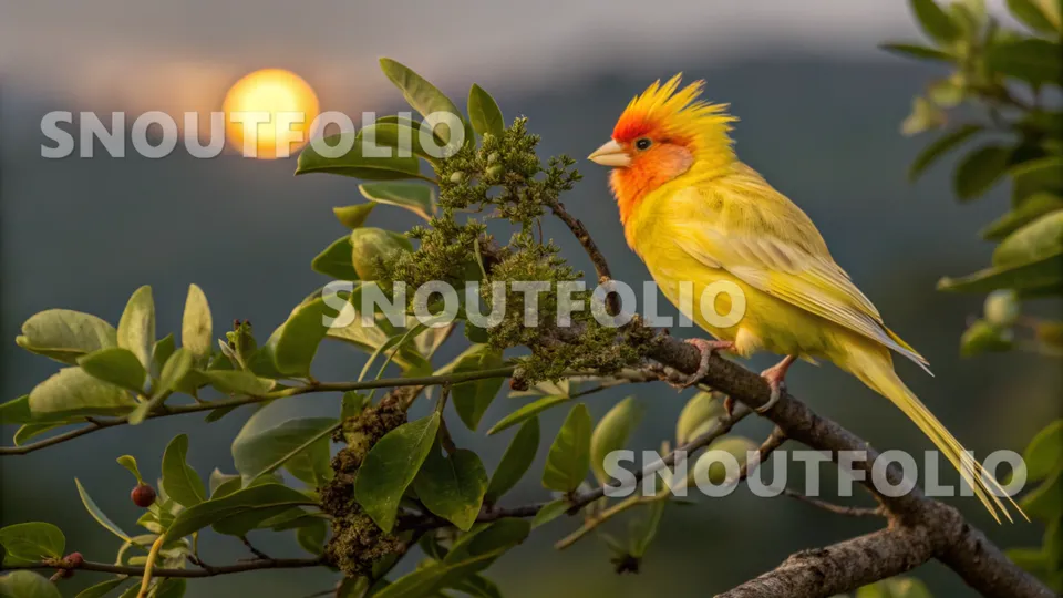 Golden Spark of the Sunrise Crest Canary