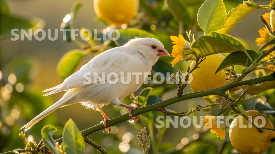 Majestic Aura of the White Factor Canary