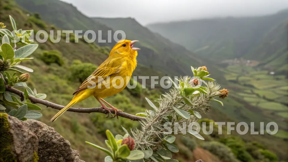 Wild Essence of the Golden Star Canary