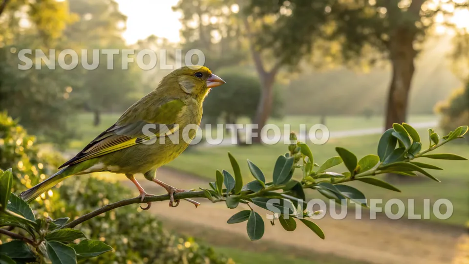 Noble Glimpse of the Green Factor Canary