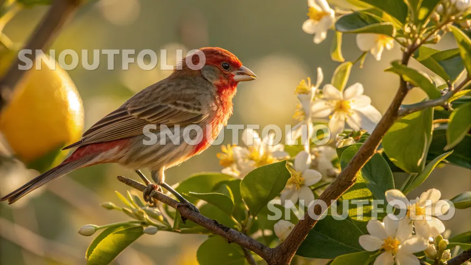 Cheerful Stride of the Red Factor Agate Canary