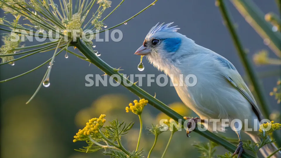 Bright Essence of the Sapphire Crest Canary