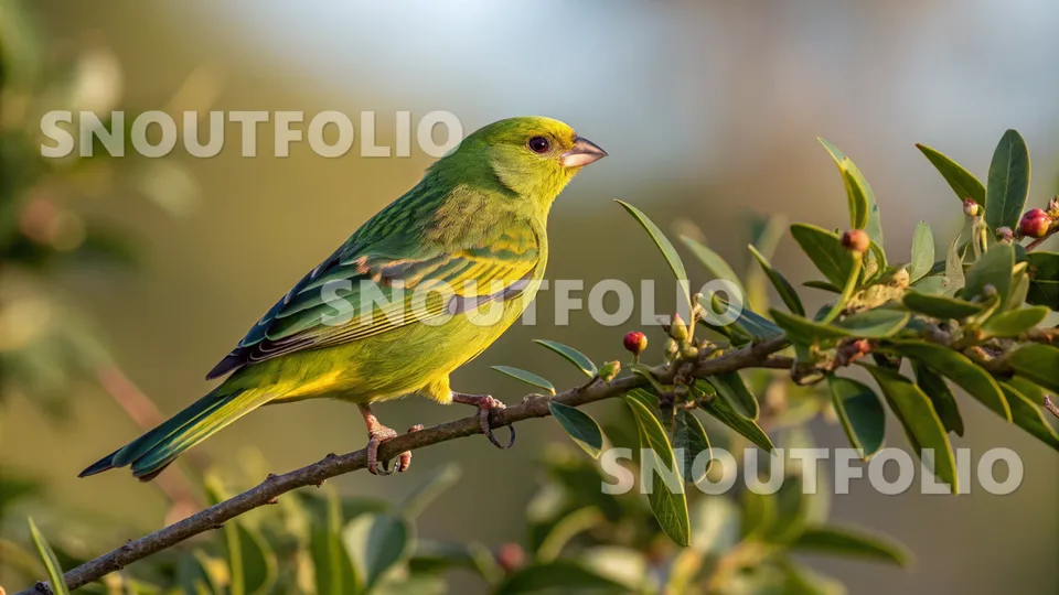 Witty Essence of the Green Star Canary