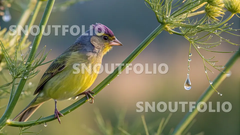 Radiant Flare of the Twilight Crest Canary