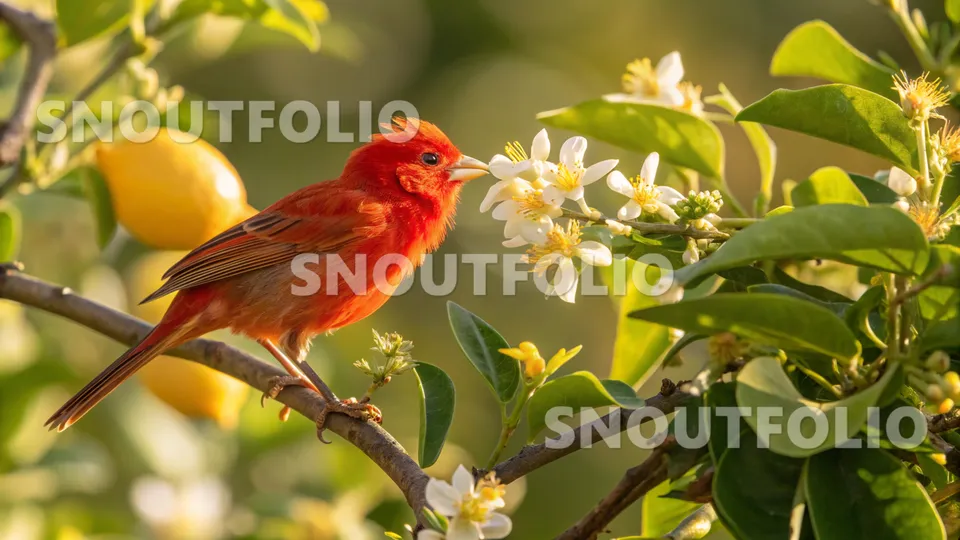 Curious Whiff of the Red Star Canary