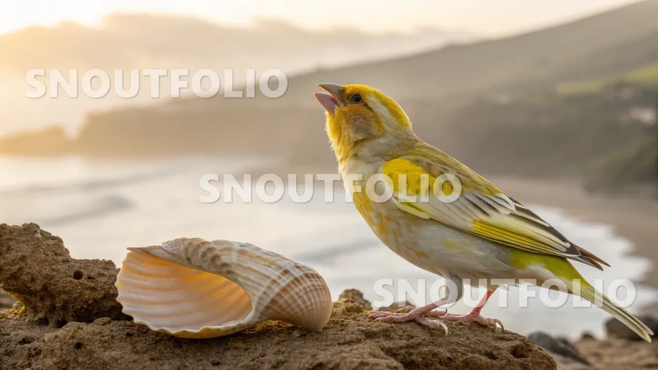 Calm Whiff of the Golden Mosaic Canary
