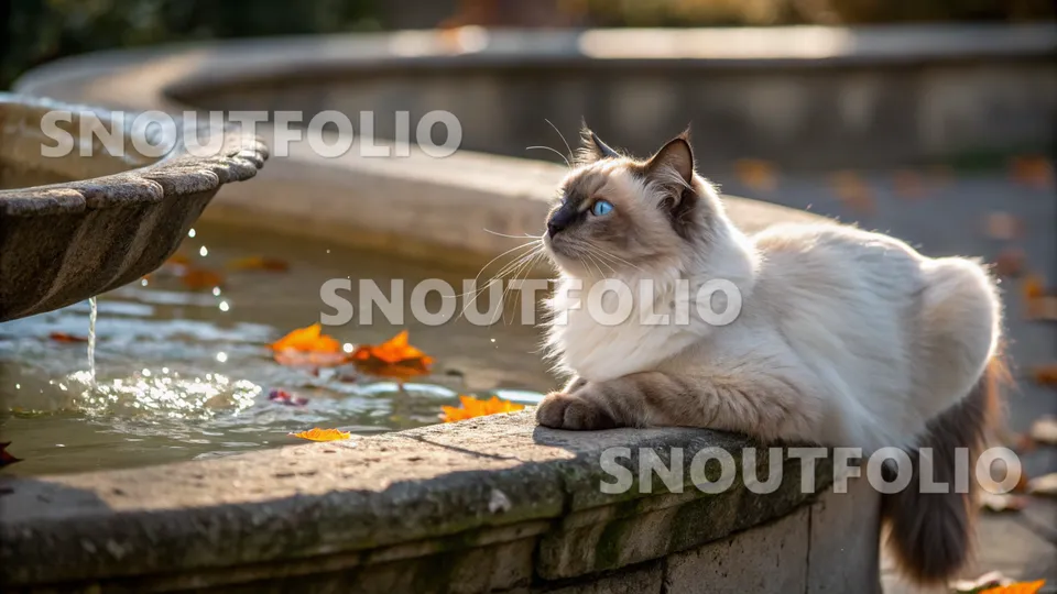 Bright Pose of the Birman