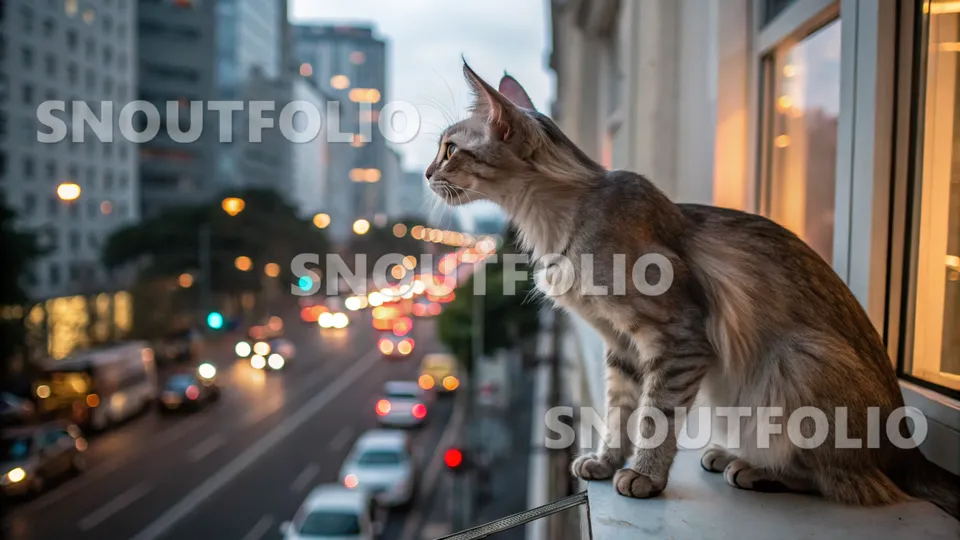 Bold Flare of the Oriental Longhair