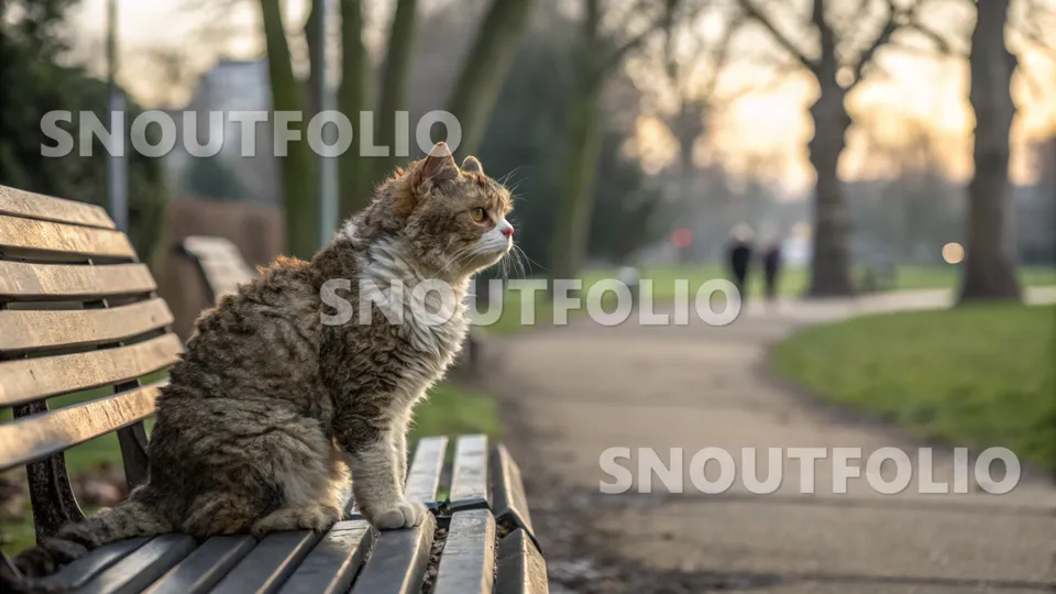 Radiant Stride of the Selkirk Rex