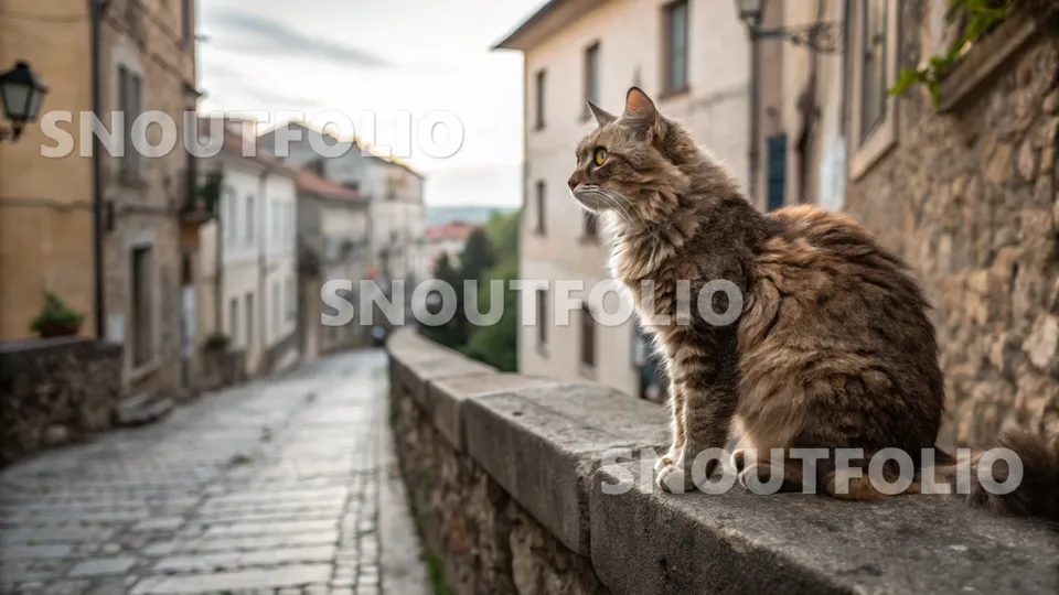 Playful Stride of the LaPerm