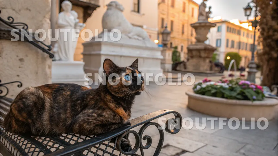 Quiet Flare of the Ojos Azules Tortoiseshell
