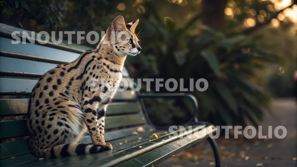 Graceful Presence of the Safari