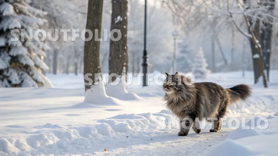 Cheerful Spirit of the Norwegian Forest Cat
