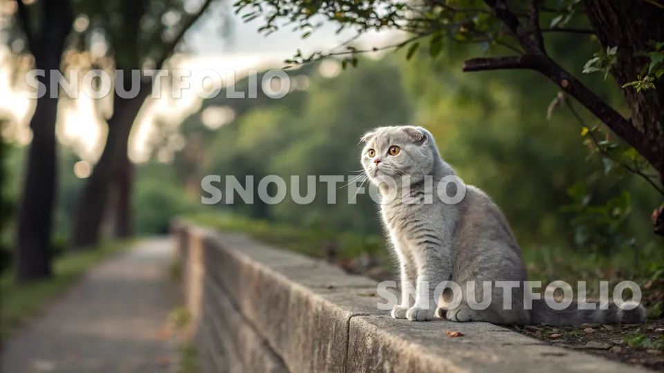 Gentle Spark of the Scottish Fold