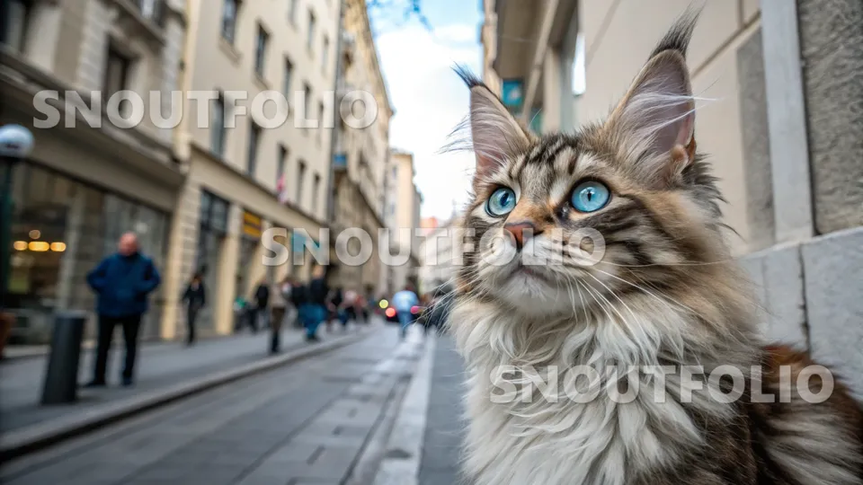 Silent Flare of the Maine Coon