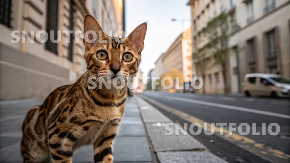 Noble Gaze of the Bengal
