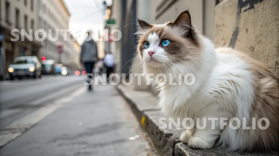 Quiet Glimpse of the Ragdoll