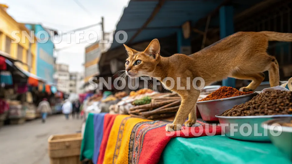 Loyal Silhouette of the Abyssinian