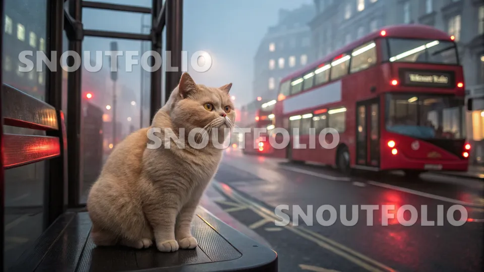 Golden Stride of the British Shorthair