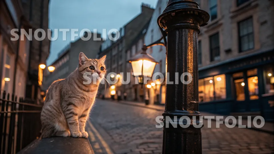 Graceful Wanderer of the Scottish Fold