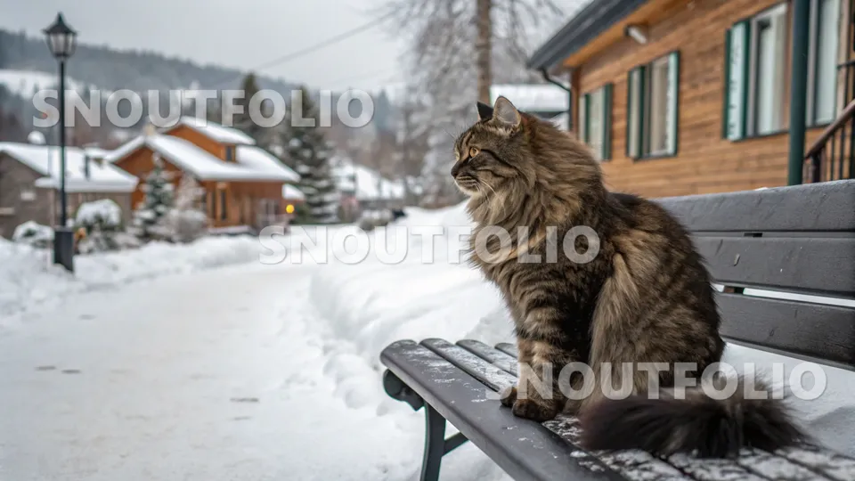 Cheerful Echo of the Norwegian Forest Cat