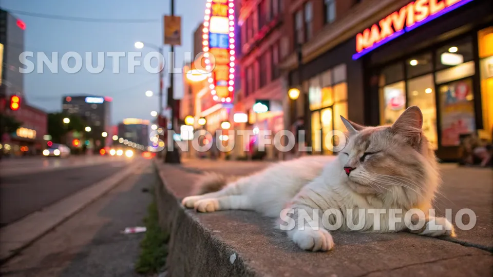 Bold Pose of the American Bobtail