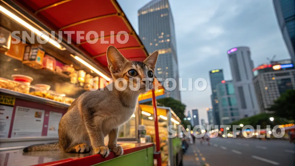 Gentle Echo of the Singapura