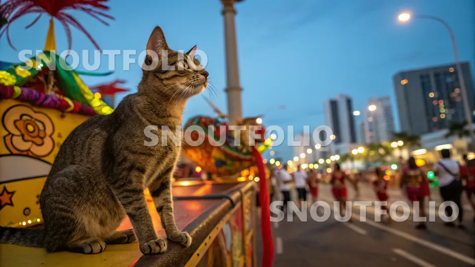 Graceful Portrait of the Brazilian Shorthair