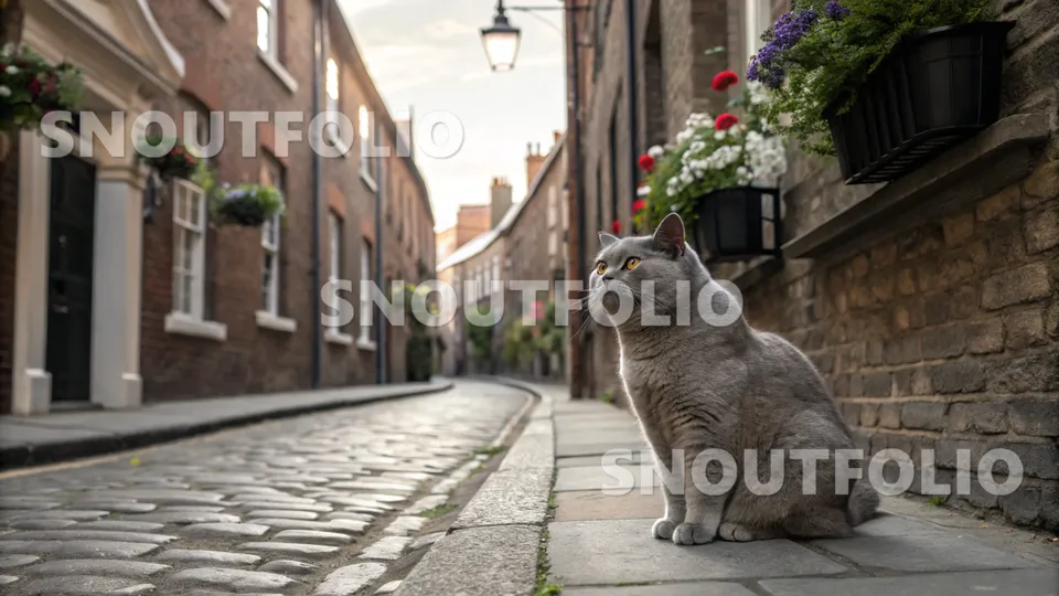 Majestic Whisper of the British Shorthair