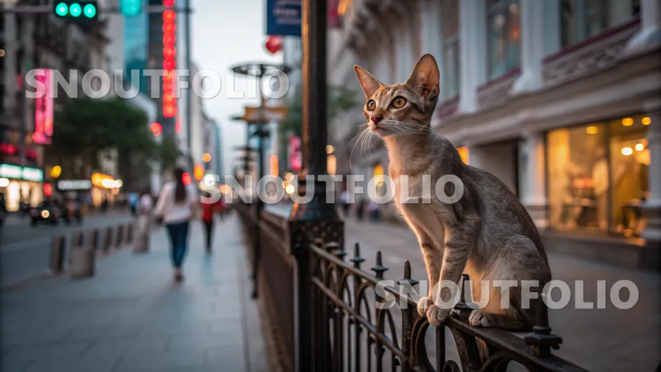 Noble Spark of the Oriental Shorthair