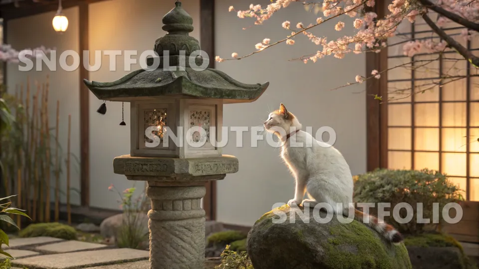 Charming Sight of the Japanese Bobtail