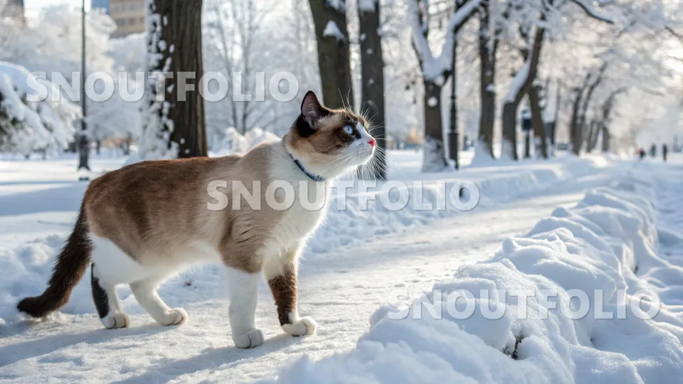 Gentle Sight of the Snowshoe