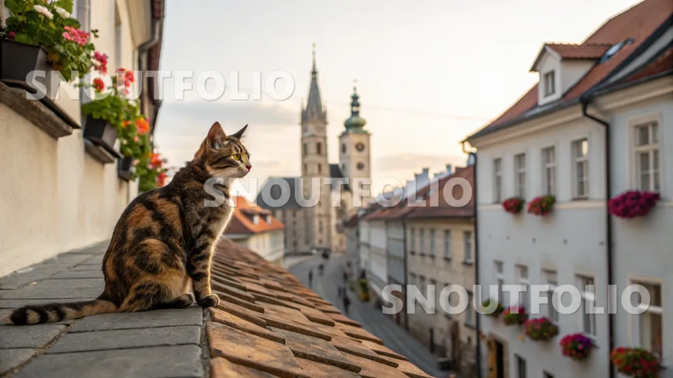 Radiant Whiff of the European Shorthair