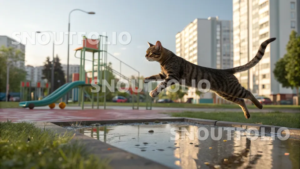 Golden Spark of the Asian Shorthair