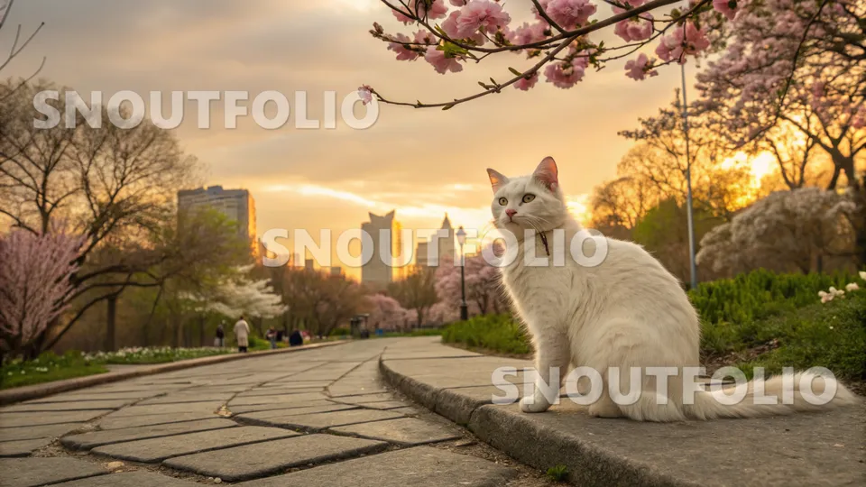Playful Cats Sunny Escapades