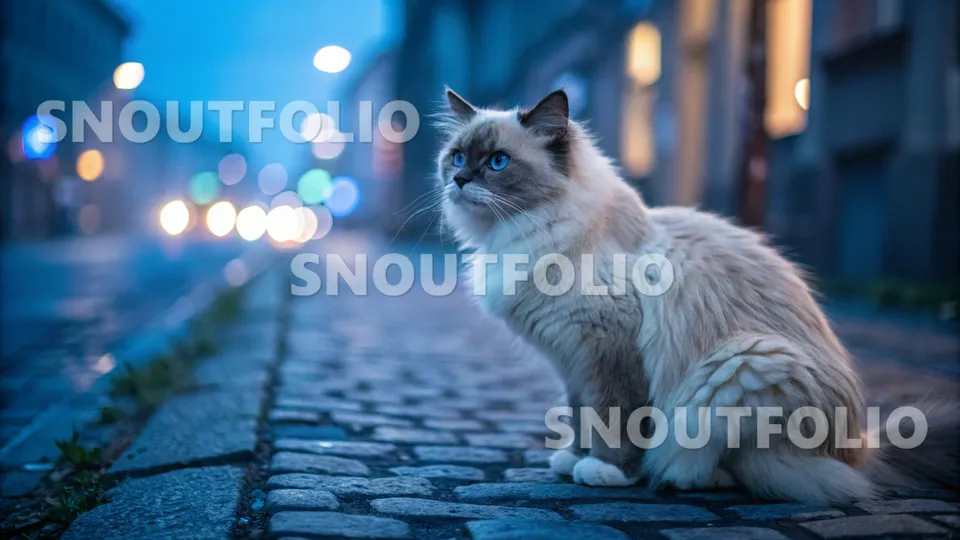 Graceful Charming Cats Set