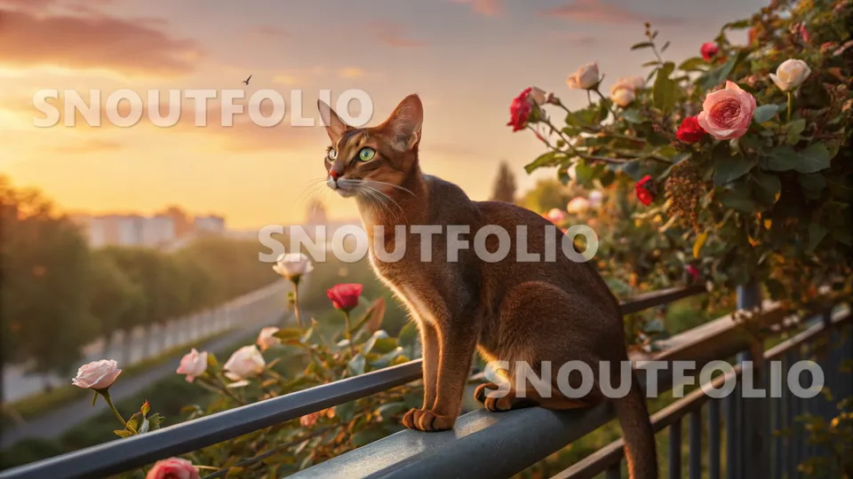 Graceful Charming Cats Set