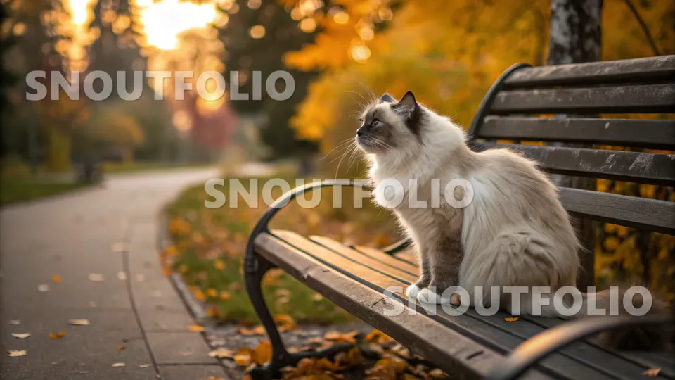 Graceful Charming Cats Set