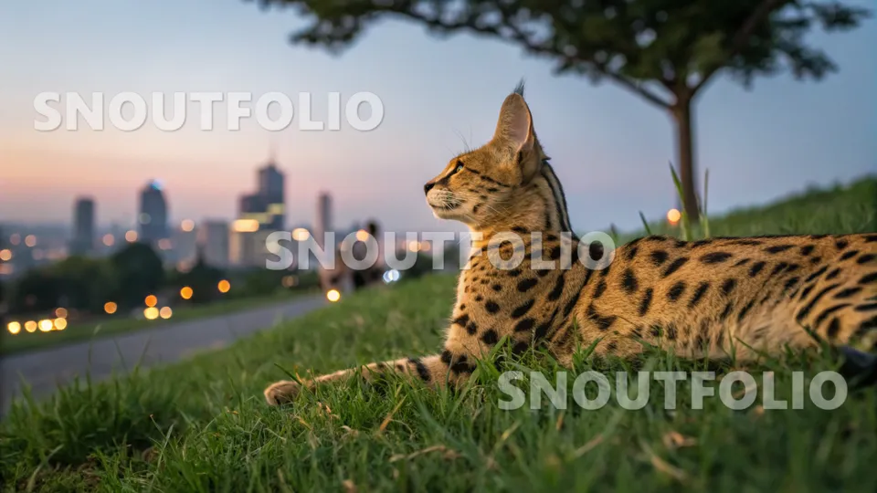 Graceful Charming Cats Set