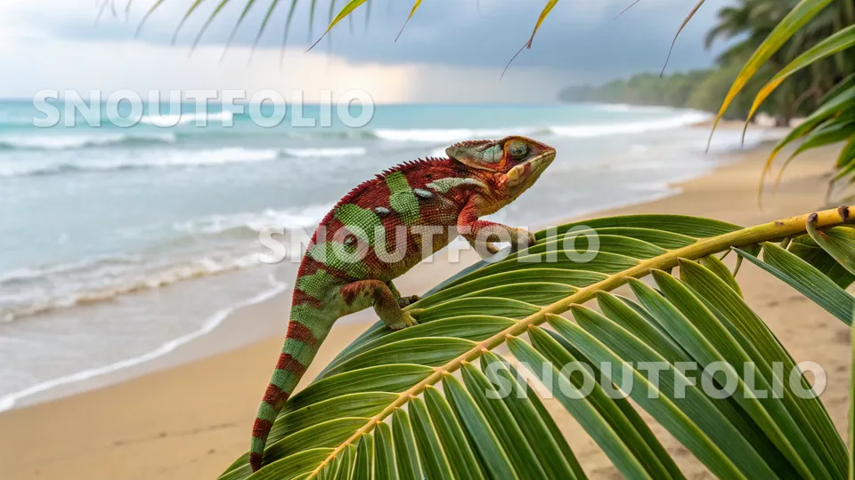 Noble Flare of the Panther Chameleon