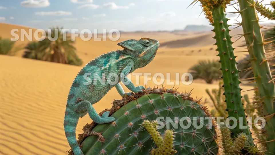 Radiant Companion of the Veiled Chameleon